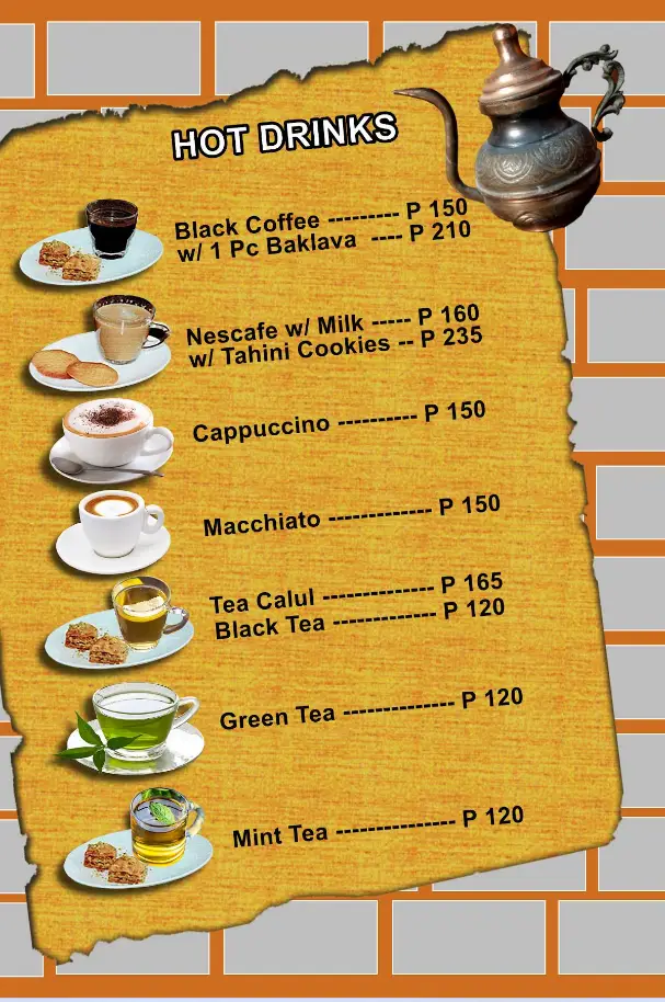 Benis Philippines Menu