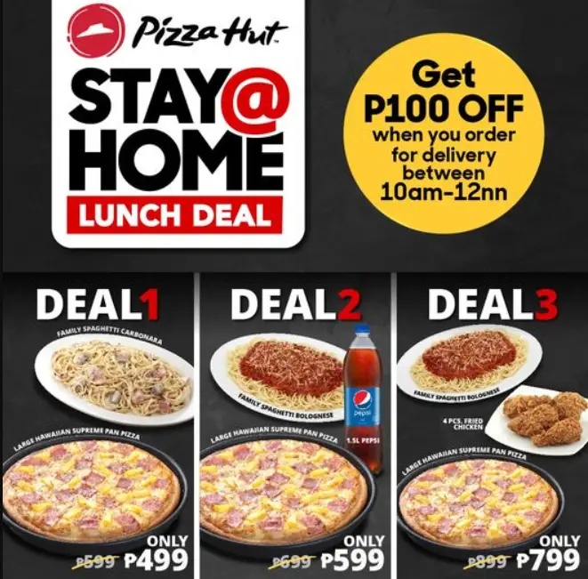 Pizza Hut Philippines Menu