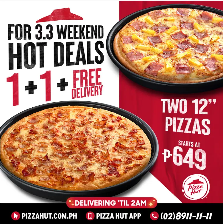 Pizza Hut Menu